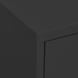 Storage Cabinet Anthracite Steel Medium Storage Cabinet 336168