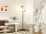 3-Light Tree Floor Lamps for Living Room, Modern Standing Lamp for Bedroom with Globe Lampshade, T3398P425131