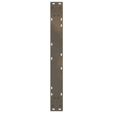 Dining Table Legs 2 pcs Natural Steel 80x cm Steel 4012731