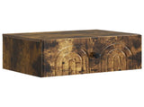 Wall-Mounted Bedside Cabinet 2 pcs Smoked Oak 49 x 34.5 x 20 cm 898116