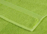 Premium Towels SOLUND 4 pcs Apple Green 100x200 cm 600 gsm 137510