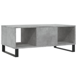 Coffee Table Concrete Grey 90x50x36.5 cm Engineered Wood 830600