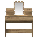 Dressing Table Artisan Oak 100 x 40 x 130 cm Engineered Wood 868851