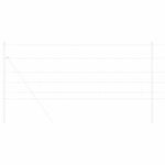 Field Fence Silver 100 x 0.8 m Galvanised steel 42005858