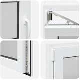 Basement Window "RISOR" 100x50 cm Tilt&Turn DIN Left White 4108321
