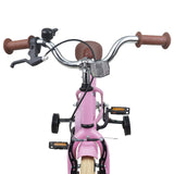 Kids Bike 16 Inches for 4-6 Years Old Light Pink 42009195