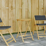 Folding Garden Table 55x75 cm Bamboo 365881