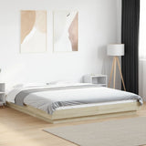 Bed Frame without Mattress Sonoma Oak 160x200 cm 3281177