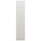 Locker Cabinet Light Grey 90x40x180 cm Steel 335971