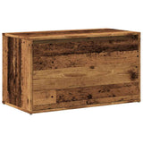 Hall Bench 80x40x45 cm Old Wood Engineered Wood 856752