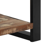 ZNTS Console Table Multicolour 100x35x75 cm Solid Wood Reclaimed 4015930