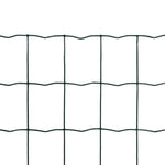 ZNTS Euro Fence Steel 10x1.7 m Green 142403