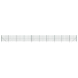 Wire Mesh Fence with Spike Anchors Green 1.4x25 m 154139