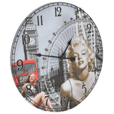 Vintage Wall Clock 60 cm 325180