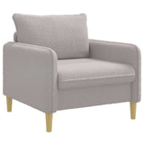 XL Armchair Light Grey Boucl 42043549