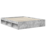 Bed Frame with Headboard Concerte 160 x 200 cm Solid Pine Wood 3409330