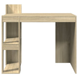 Office Desk Sonoma Oak 103.5x56.5x94 cm Engineered Wood 847977