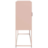 Sideboard Pink 100.5x39x107 cm Cold-rolled Steel 853405