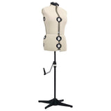 Adjustable Dress Form Female Cream M Size 40-46 288487