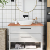 Bathroom Countertop 100x60x1.5 cm Solid Wood Beech 356000