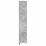 Cabinet Set 2 pcs Concrete Grey Engineered Wood 3416901