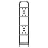 Bookshelf Grey Sonoma 40 x 30 x 183 cm Engineered wood 879872