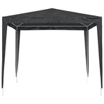Professional Party Tent 2.5x2.5 m Anthracite 90 g/m 48507