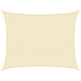 Sunshade Sail 160 g/m Cream 6x8 m HDPE 311195