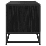 TV Cabinet 80 x 34.5 x 40 cm Black Oak Engineered Wood 8010951