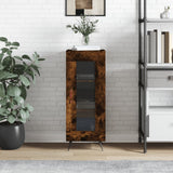 Sideboard Smoked Oak 34.5x34x90 cm Engineered Wood 828769