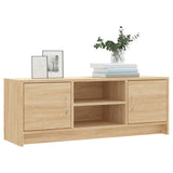 TV Cabinet Sonoma Oak 102x30x37.5 cm Engineered Wood 823256