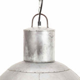 Hanging Lamp 25 W Silver Round 48 cm E27 320563