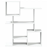 Room Divider Bookcase White 92x29x112 cm Engineered Wood 858120