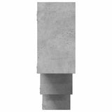 Wall Shelf Concrete Grey 159x18x66 cm Engineered Wood 853302