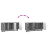 TV Cabinet Grey Sonoma 99 x 34.5 x 50 cm Engineered Wood 894031