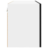 Hanging Cabinet Black Oak 80 x 31 x 40 cm Engineered Wood 884179