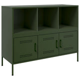 Sideboard Olive Green 100.5x39x79 cm Steel 843094
