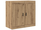 Highboard with Drawer 2 pcs Artisan Oak Engineered Wood 3416020