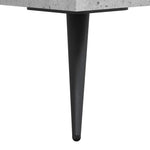 Highboard Concrete Grey 69.5x34x180 cm Engineered Wood 3199597