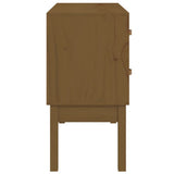 Console Cabinet Honey Brown 90x40x78 cm Solid Wood Pine 821742
