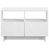 TV Stand 60 x 34.5 x 40 cm White Engineered Wood 8011459