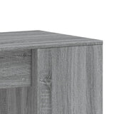 Desk Grey Sonoma 102x50x75 cm Engineered Wood 840546