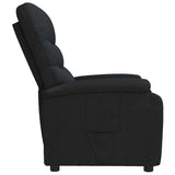 Recliner Chair Black Fabric 342702