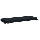 2-Piece Bench Cushions SOEST 2 pcs 100% Polyester Dark Blue 949673
