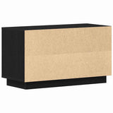 TV Cabinet 80 x 35 x 45 cm Black oak Engineered wood 862130