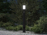 Bollard Light with Sensor&Outlet 110 cm Stainless Steel IP44 4006045