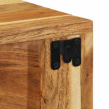 Wall-mounted TV Cabinet 60x30x19 cm Solid Wood Acacia 4017475