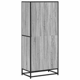 Bookcase Grey Sonoma 60x35x139 cm Engineered Wood 3300843