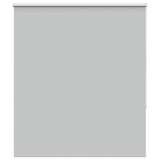 ZNTS Roller Blind Blackout Light Grey 130x175 cm Fabric Width 126.6 cm Polyester 4011420