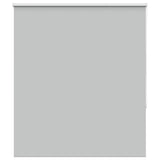 Roller Blind Blackout Light Grey 130x175 cm Fabric Width 126.6 cm Polyester 4011420